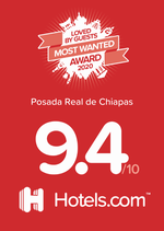 Award - Hoteles.com Guest Rating 9.4