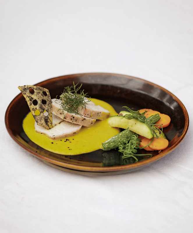 Medallones de Cerdo a en Salsa de Mango